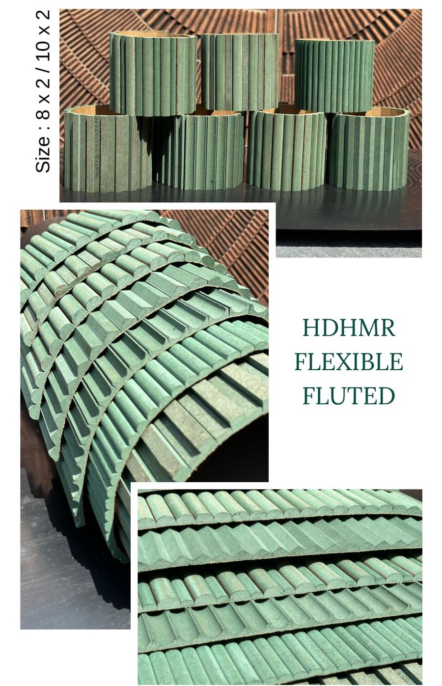 Flexible Fluted Panel