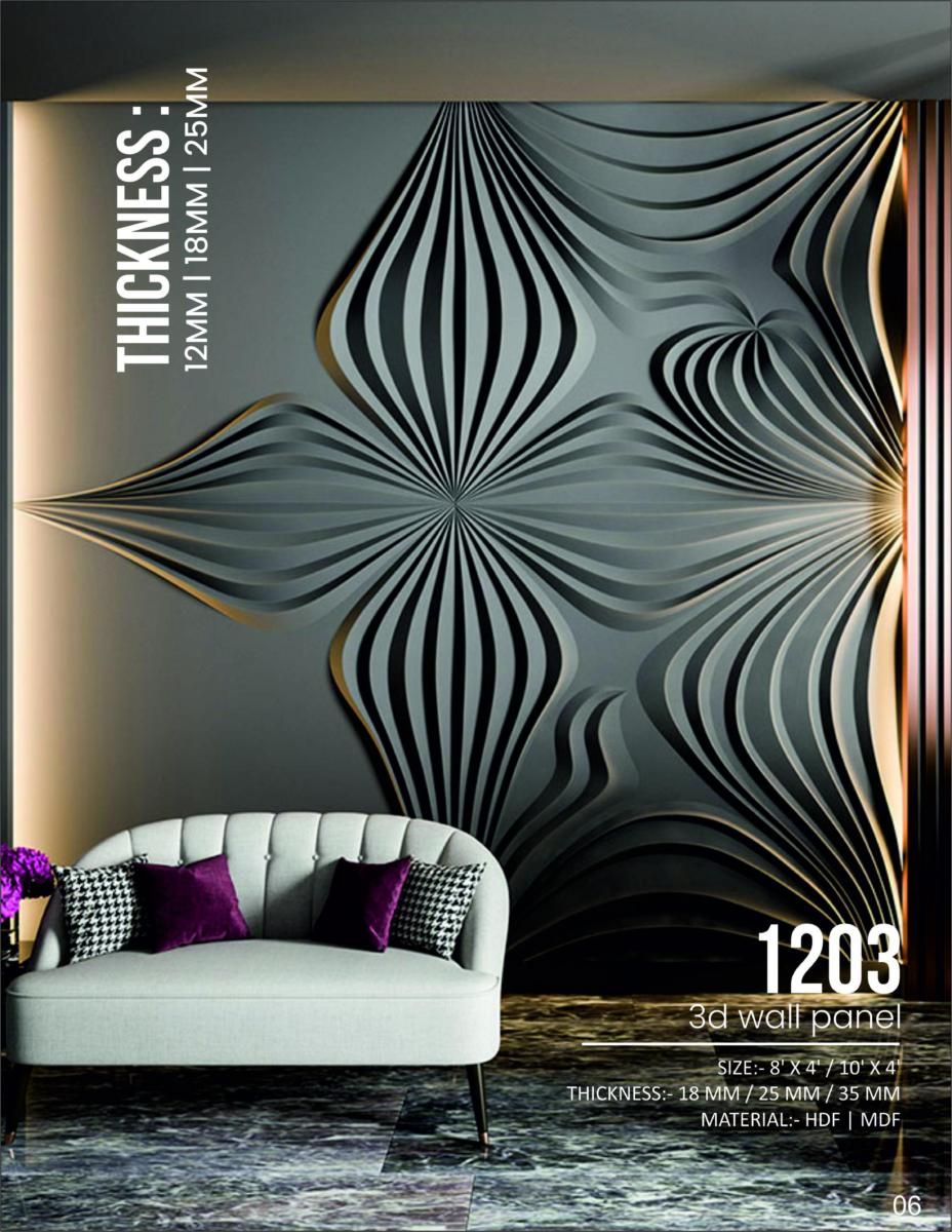 3D Wall Art 1200 Series Catalog Page