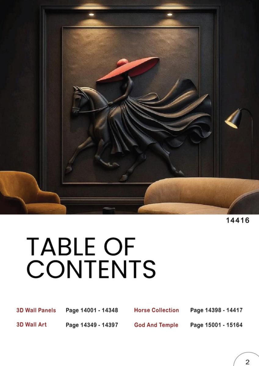 469 3D Panels Catalog Page
