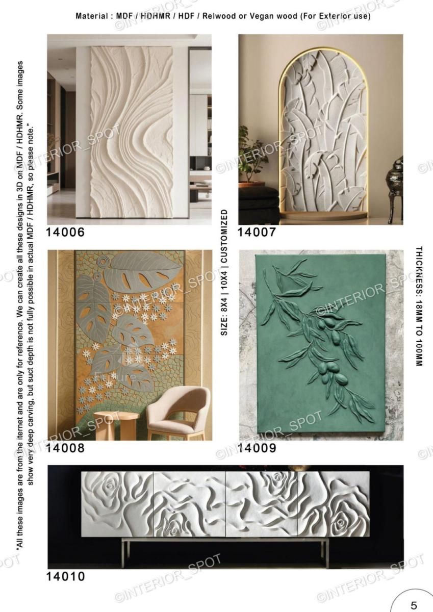469 3D Panels Catalog Page