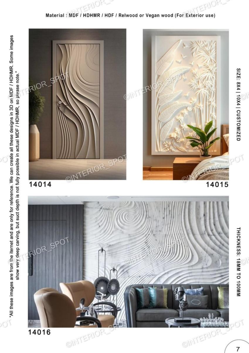 469 3D Panels Catalog Page
