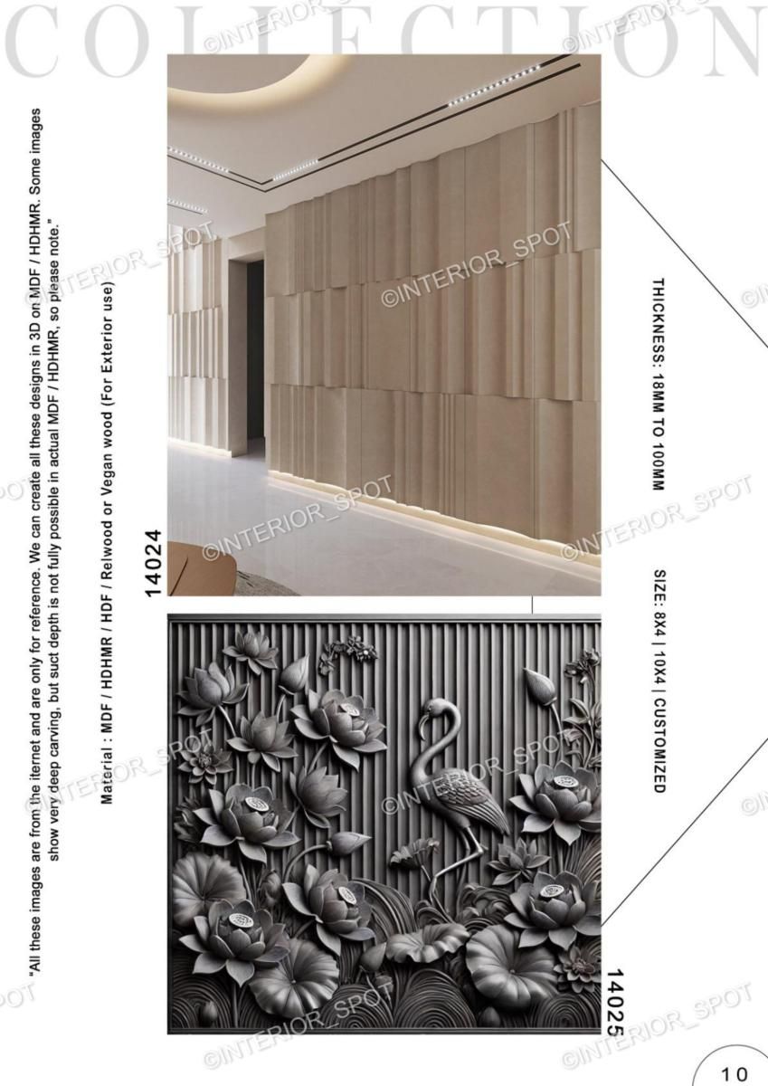 469 3D Panels Catalog Page
