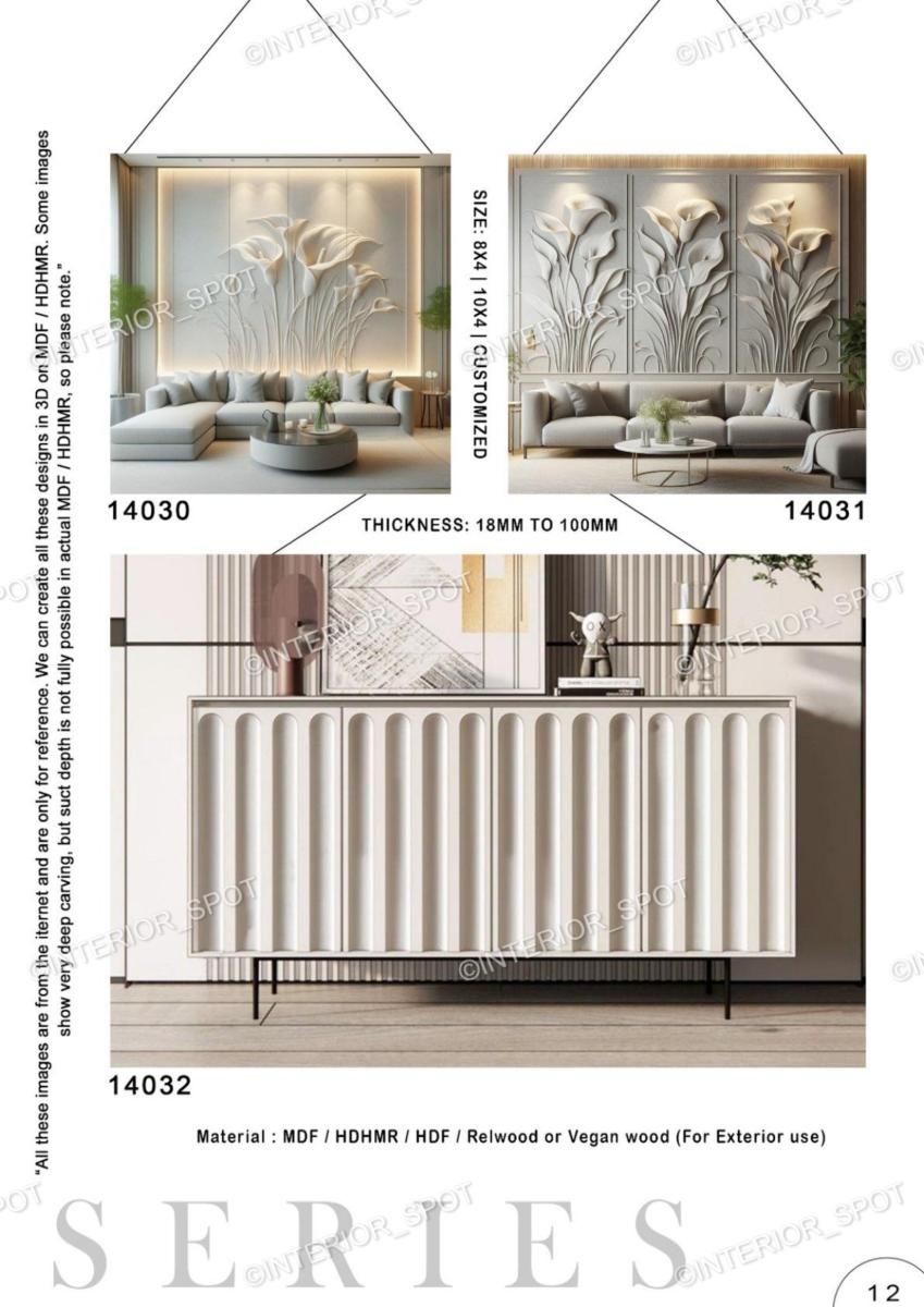 469 3D Panels Catalog Page