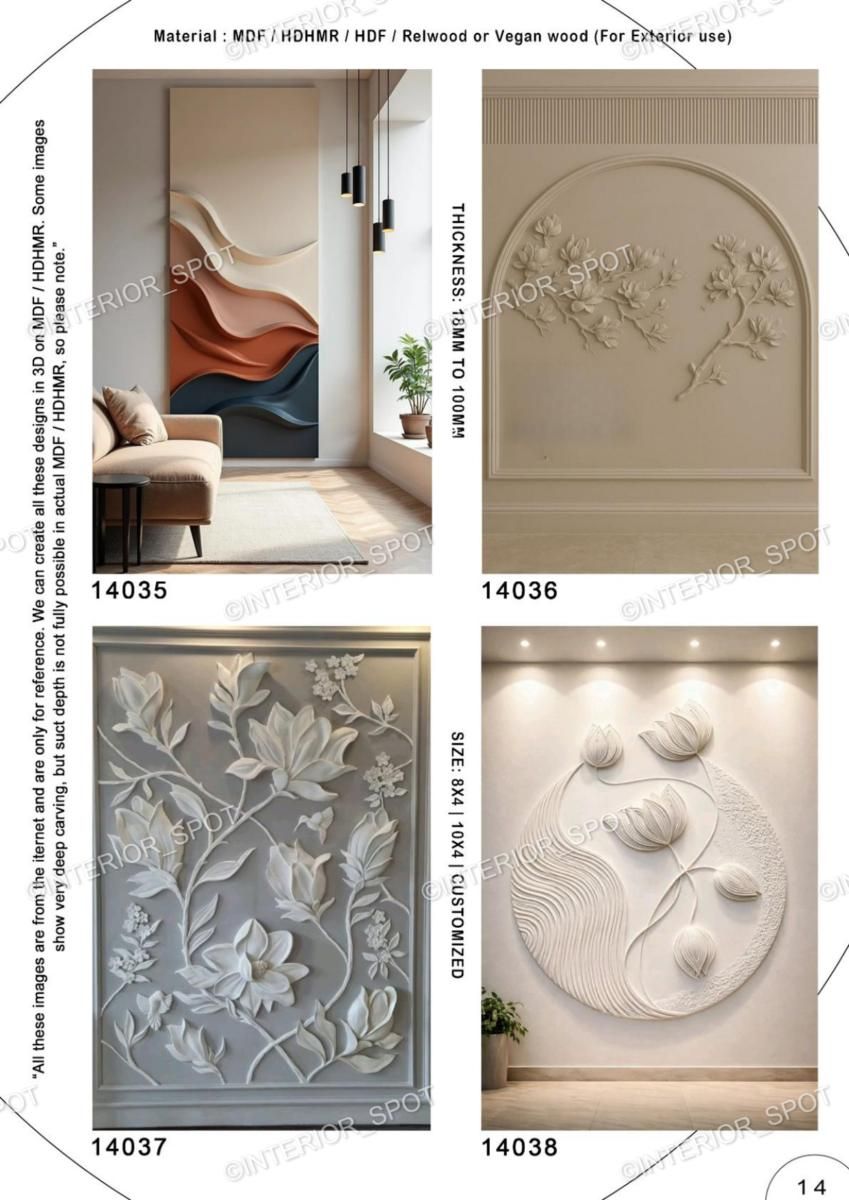 469 3D Panels Catalog Page