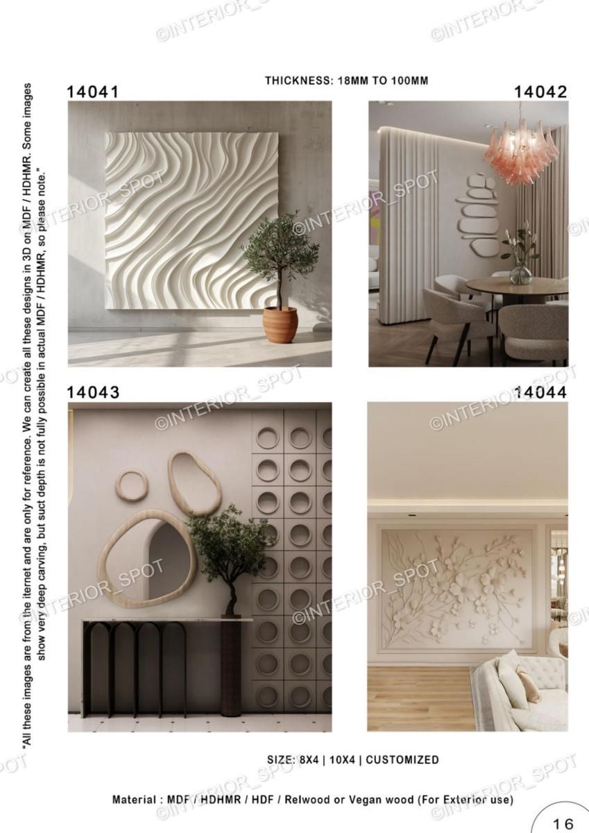 469 3D Panels Catalog Page