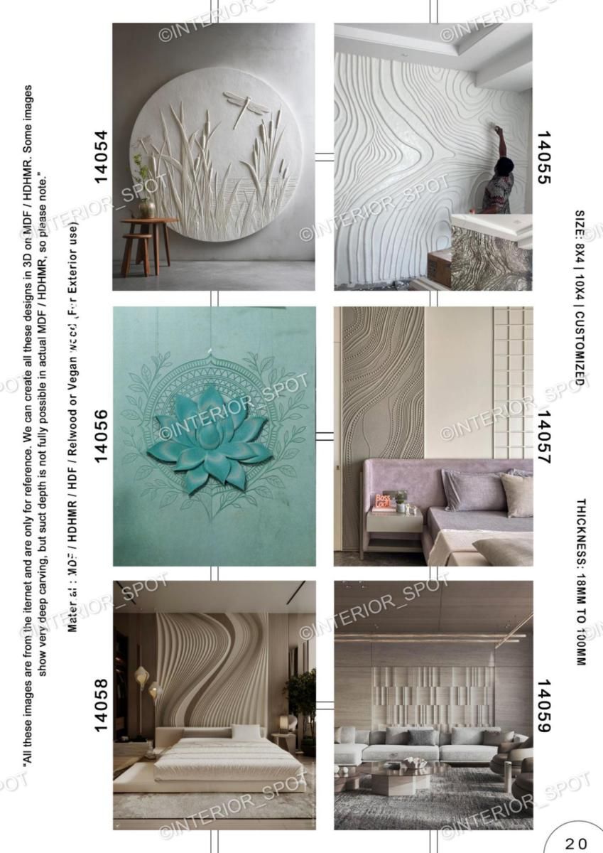 469 3D Panels Catalog Page