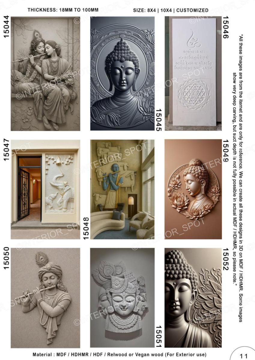 469 God & Temple Carvings