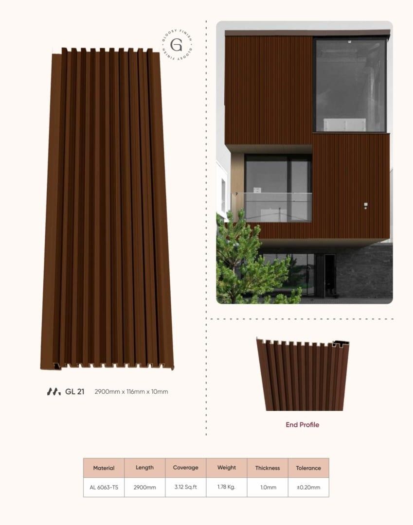 Aluluxe Aluminium Louvers Catalog Page