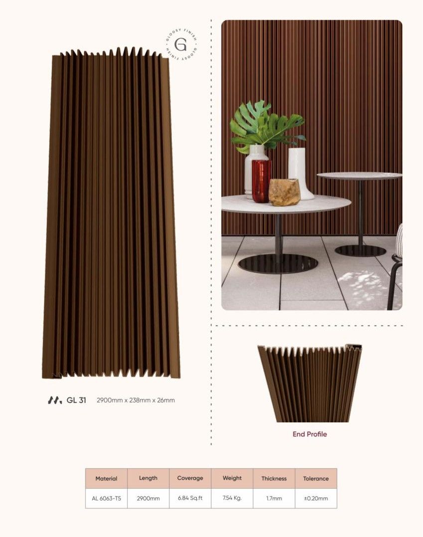 Aluluxe Aluminium Louvers Catalog Page