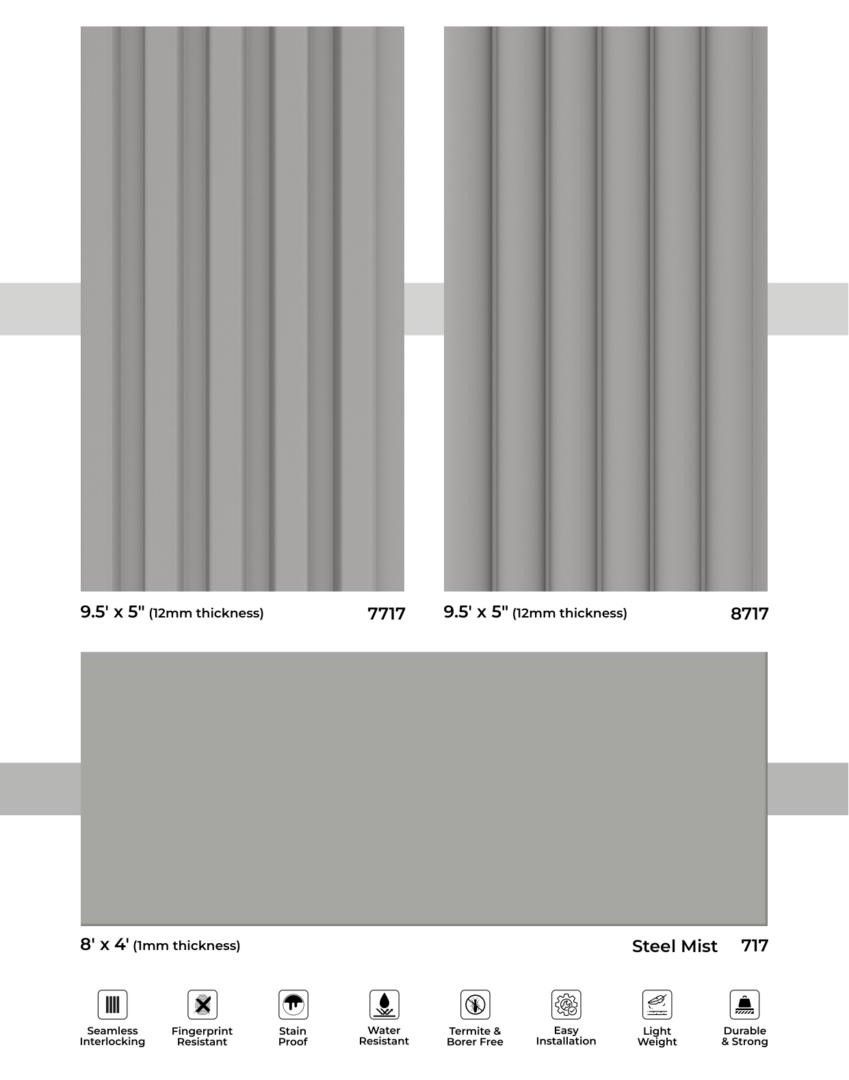 Aura Charcoal Louvers Catalog Page