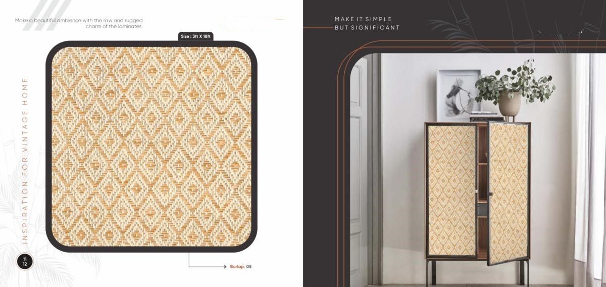 Burlap by Cosmic Decor