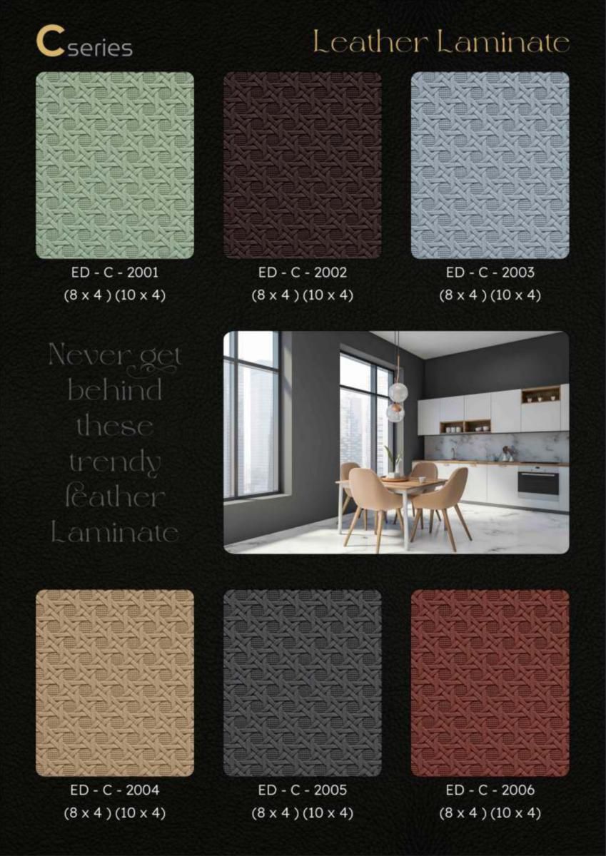 C Leather Laminate Catalog Page