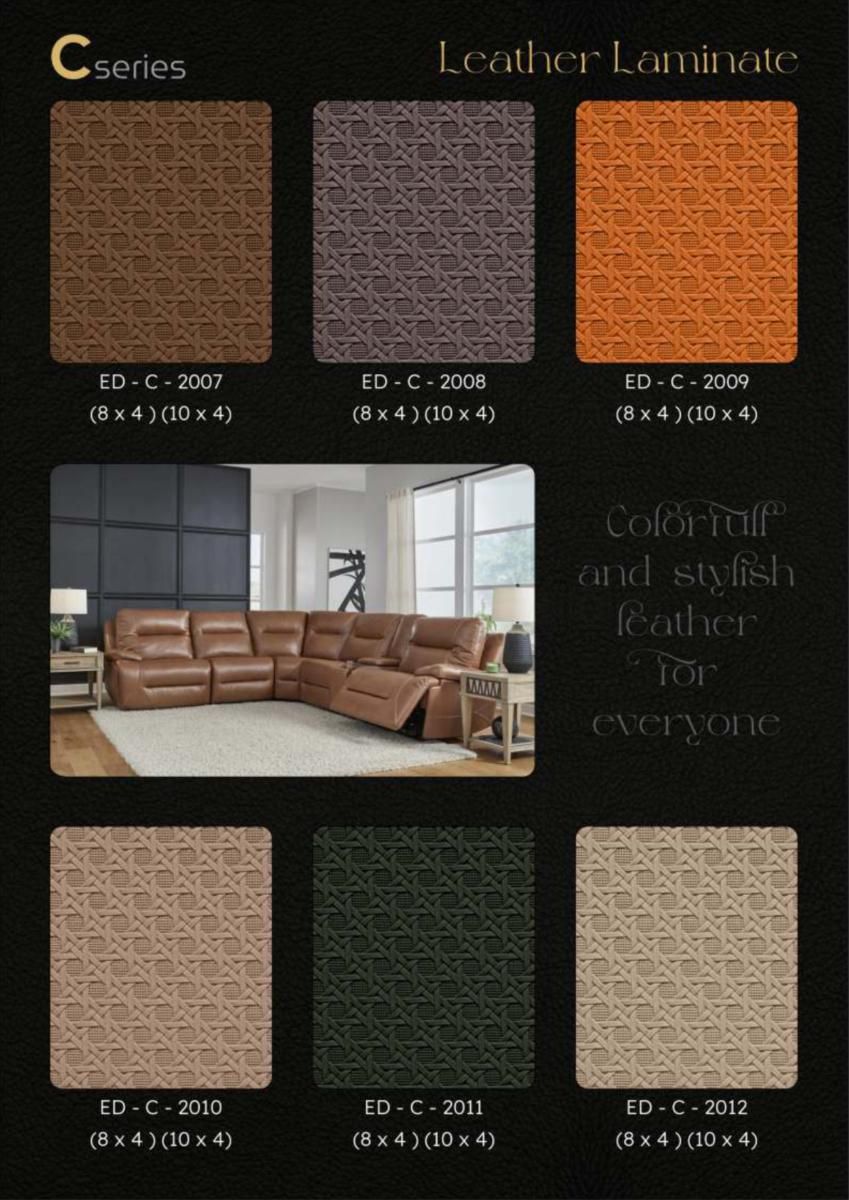 C Leather Laminate Catalog Page