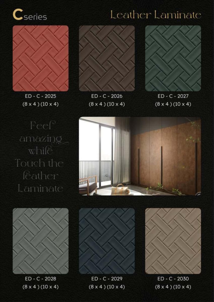 C Leather Laminate Catalog Page