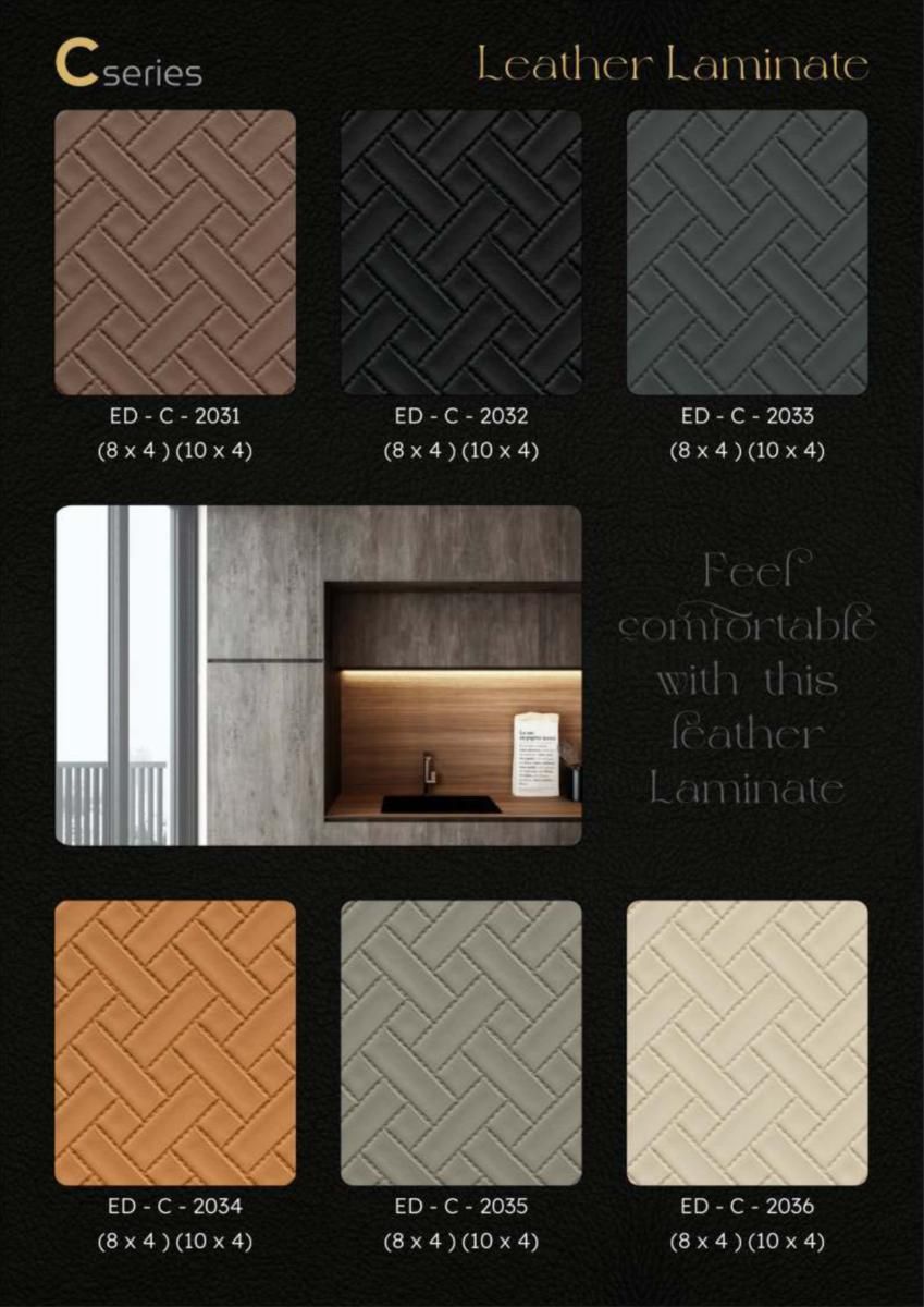 C Leather Laminate Catalog Page