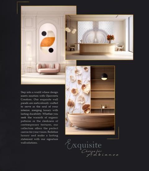 CANVA Decorative Panels Catalog Page