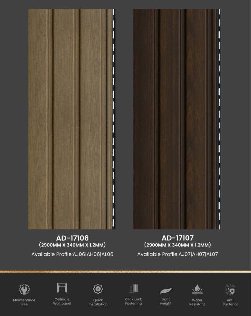 Celesto Wooden Ceiling Catalog Page