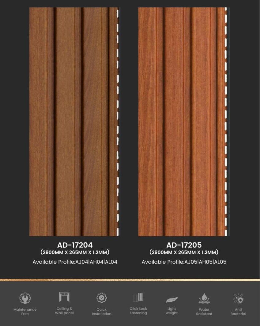 Celesto Wooden Ceiling Catalog Page