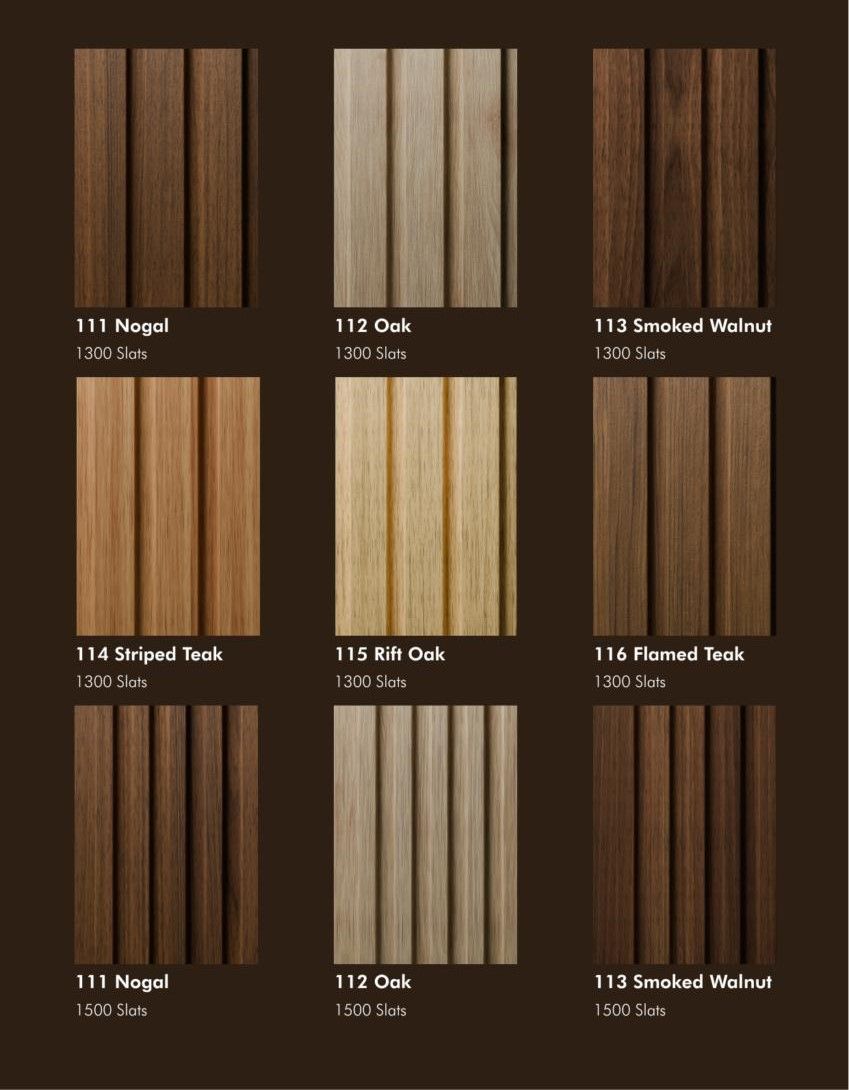 Elewood MDF Panels Catalog Page