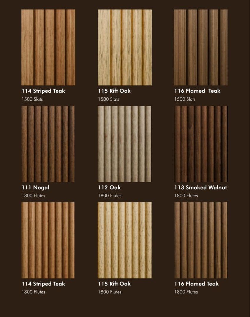 Elewood MDF Panels Catalog Page