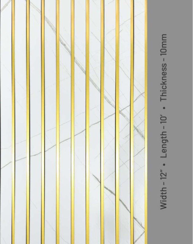 Gold Lines PVC Louvers Catalog Page