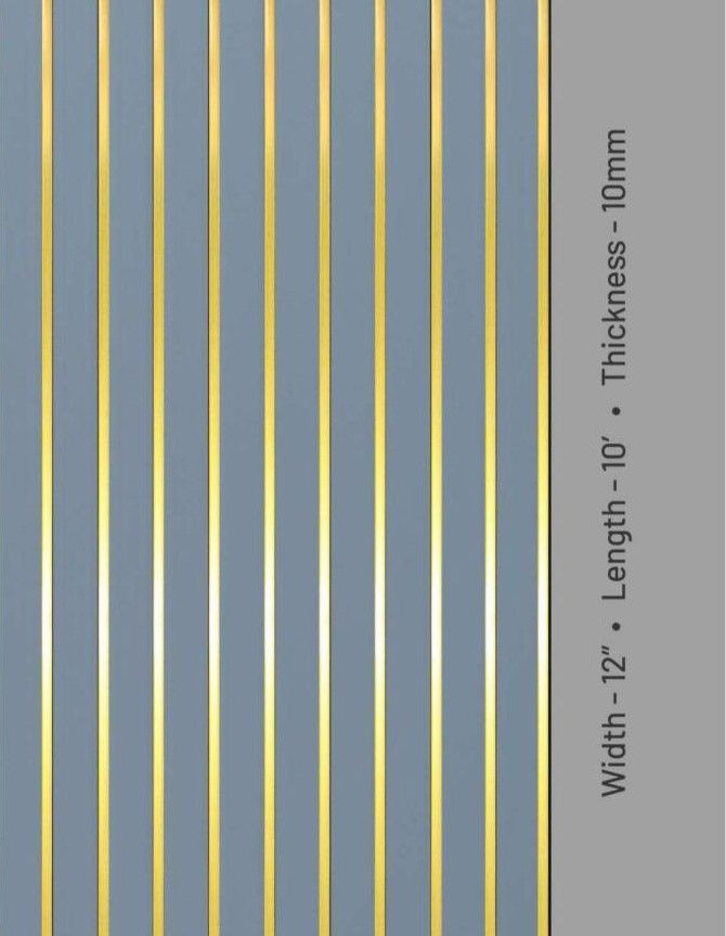 Gold Lines PVC Louvers Catalog Page