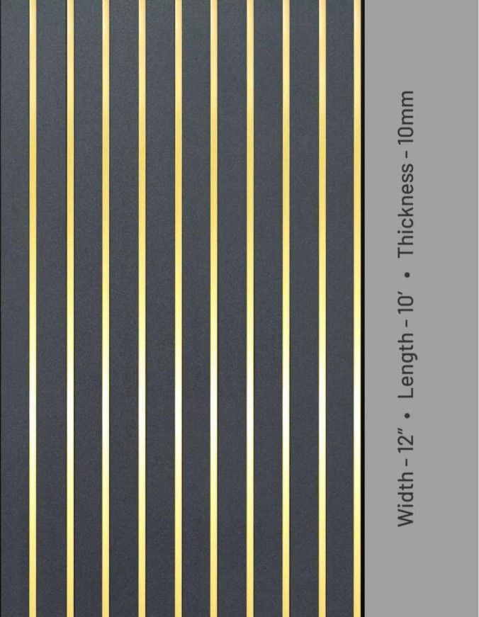 Gold Lines PVC Louvers Catalog Page