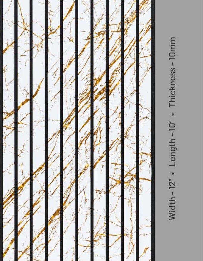 Gold Lines PVC Louvers Catalog Page