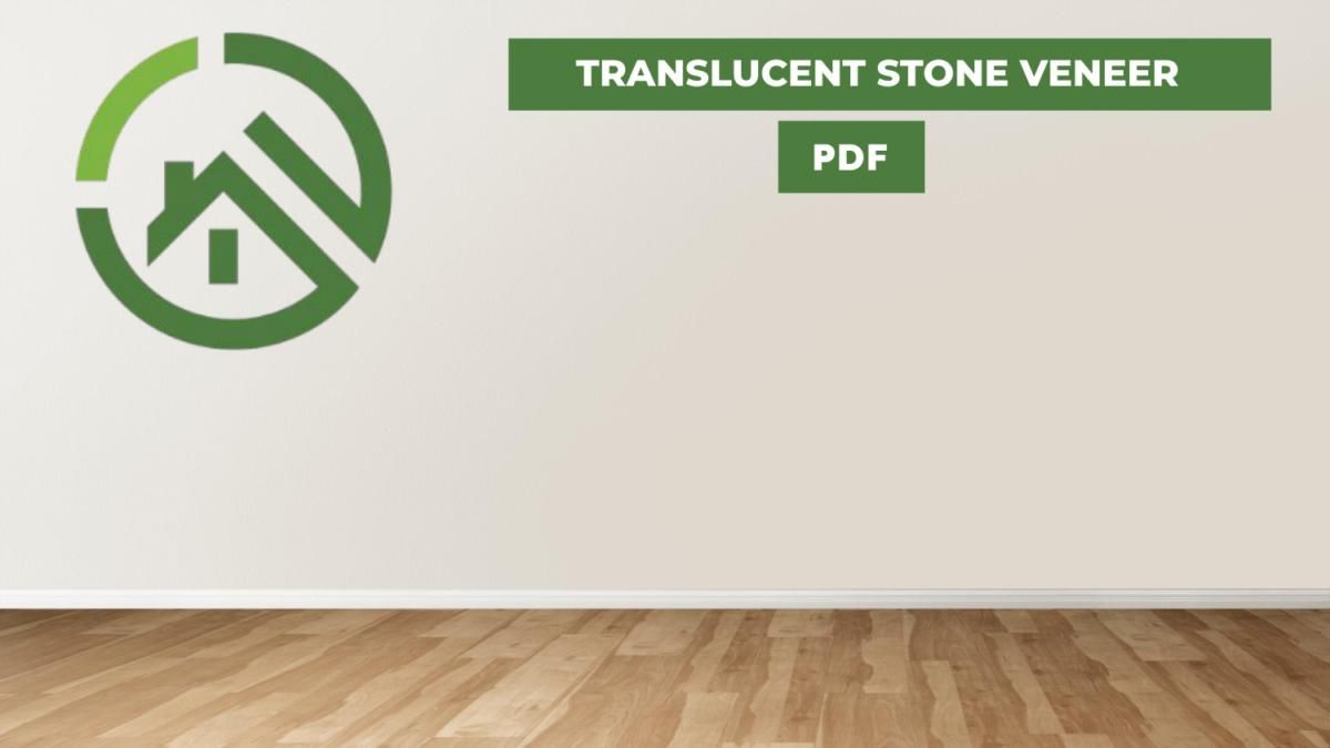 HOMOERA Translucent Stone Catalog Page