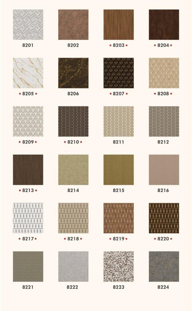 Infini Decorative Catalog Page