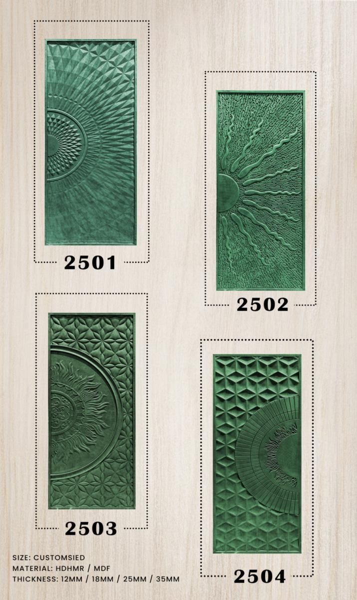 IS Custom CNC Doors Catalog Page