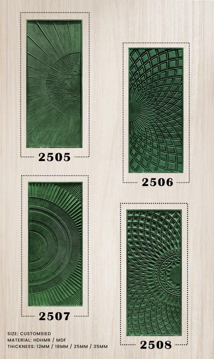 IS Custom CNC Doors Catalog Page
