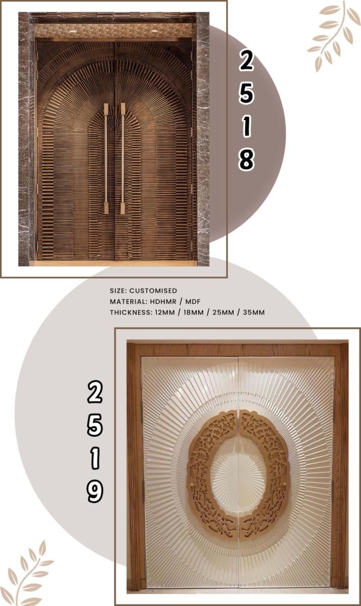 IS Custom CNC Doors Catalog Page