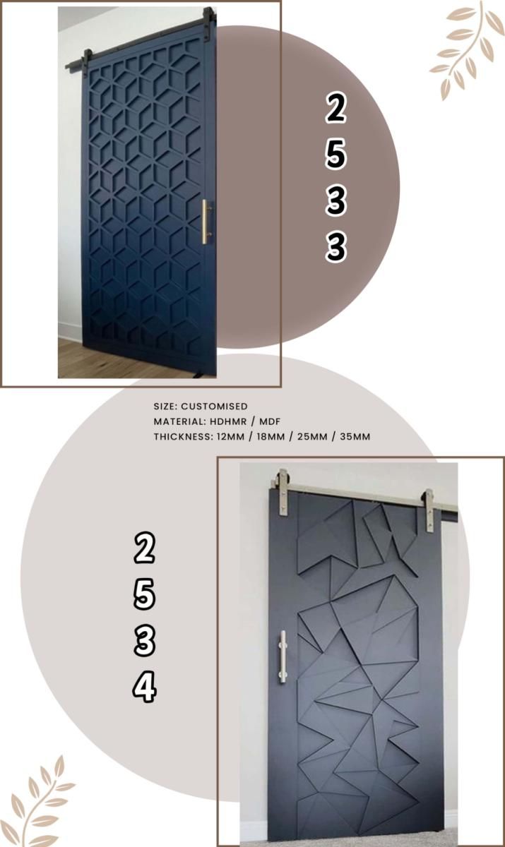 IS Custom CNC Doors Catalog Page