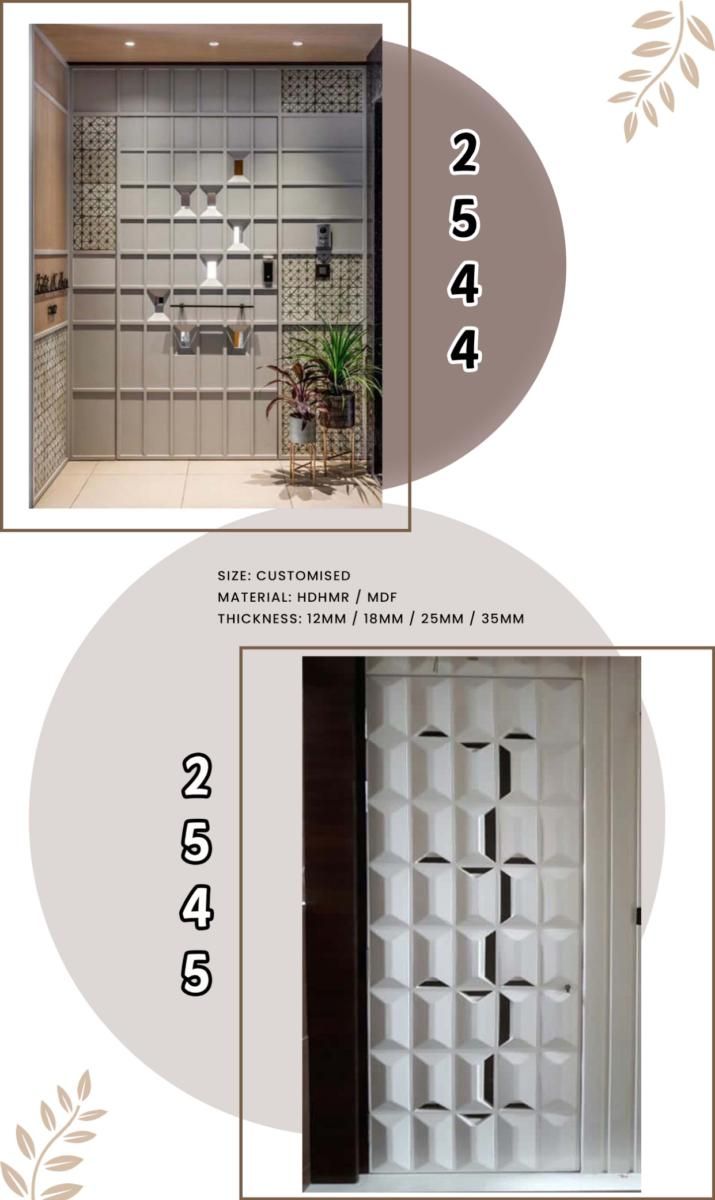 IS Custom CNC Doors Catalog Page