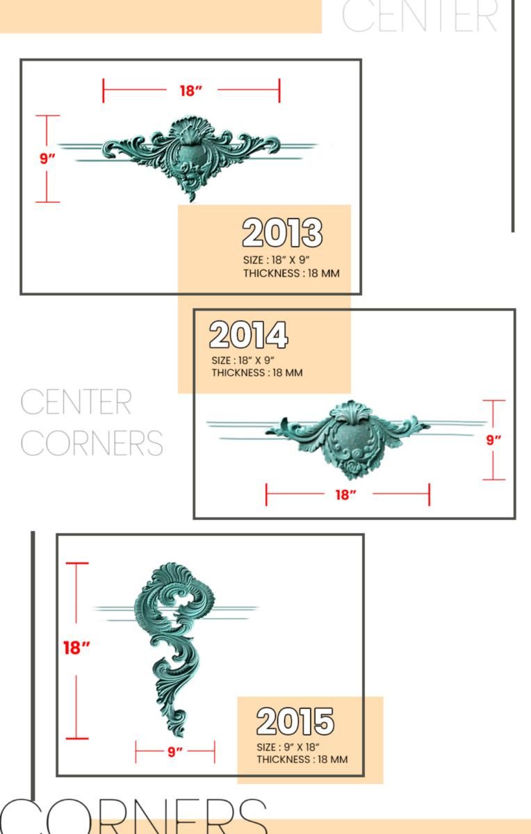 IS Decorative Corners Catalog Page