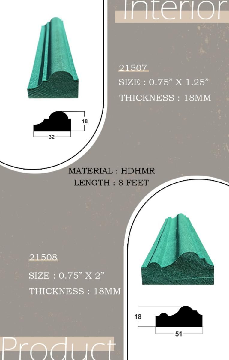 IS Decorative Mouldings Catalog Page