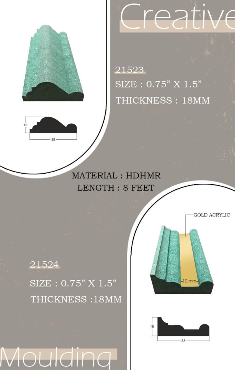 IS Decorative Mouldings Catalog Page