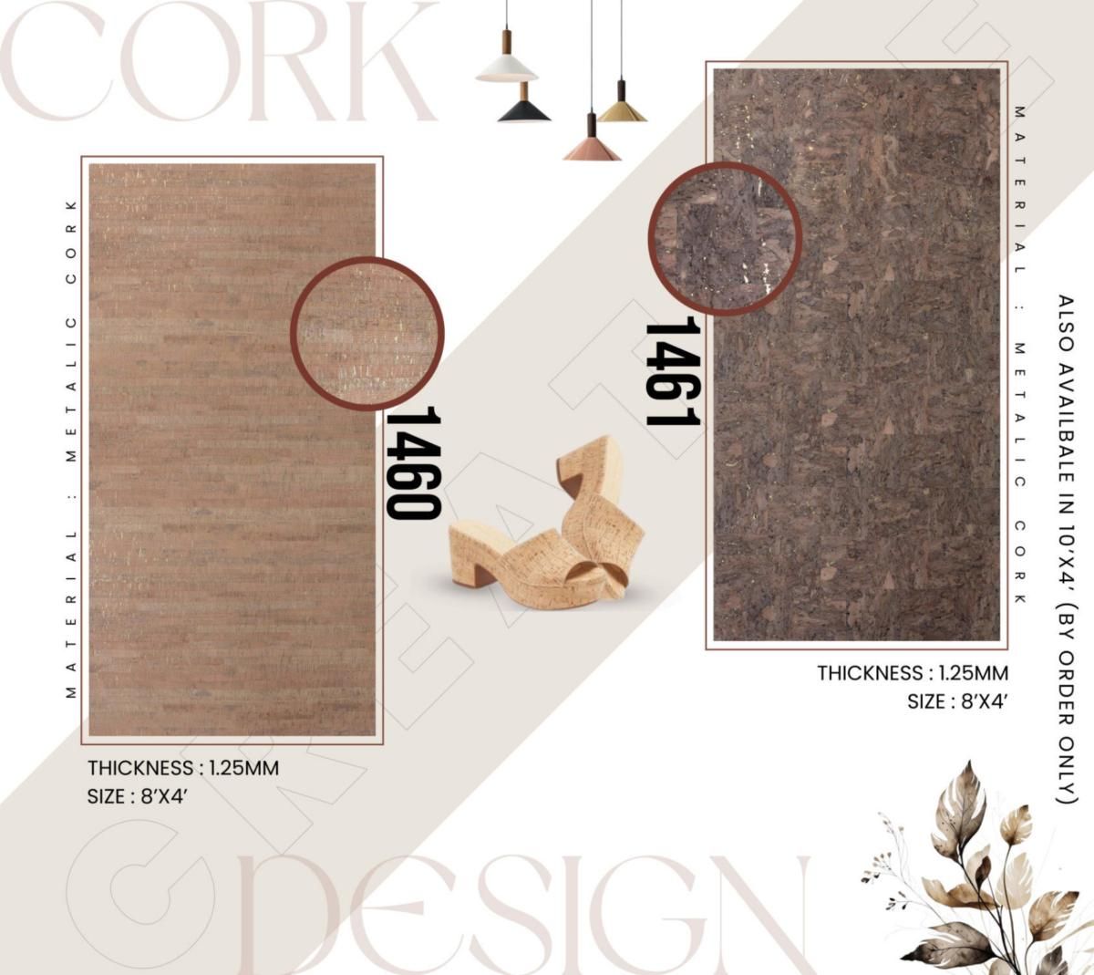 IS Sloan Metallic Cork Catalog Page