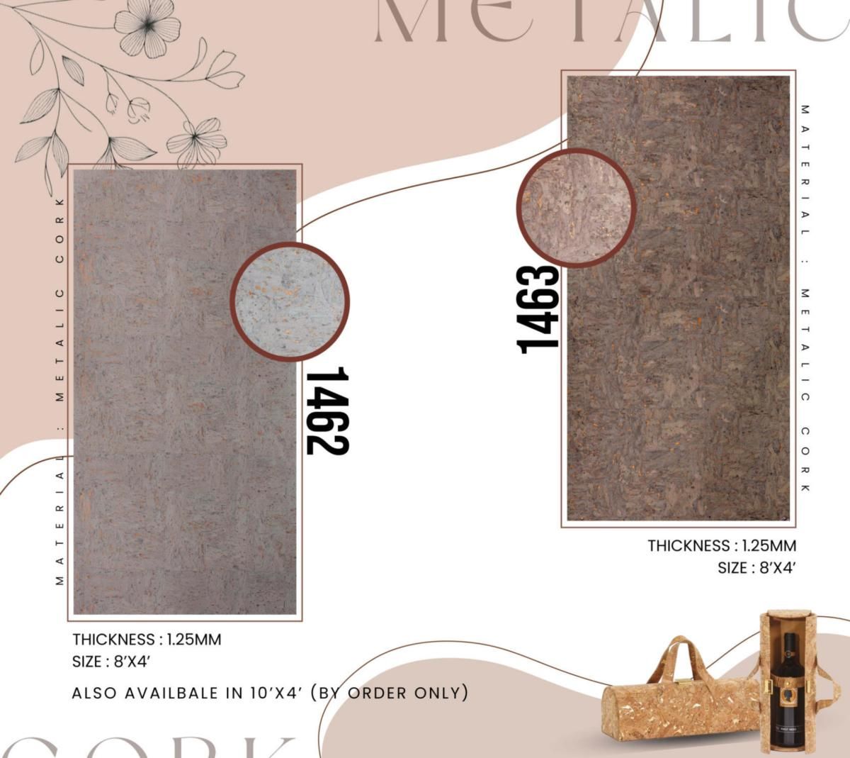 IS Sloan Metallic Cork Catalog Page