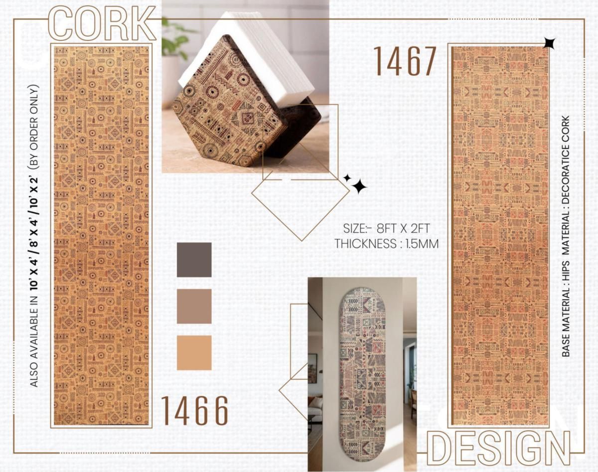 IS Sloan Kalamkari Cork Catalog Page