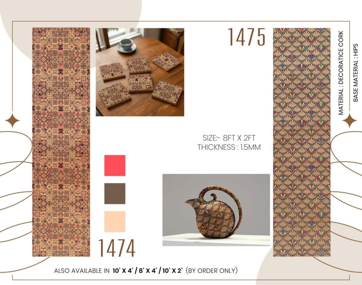 IS Sloan Kalamkari Cork Catalog Page