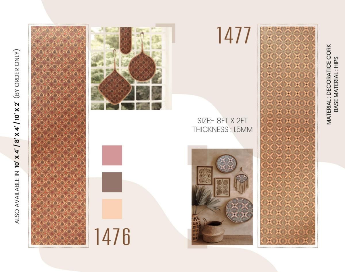 IS Sloan Kalamkari Cork Catalog Page
