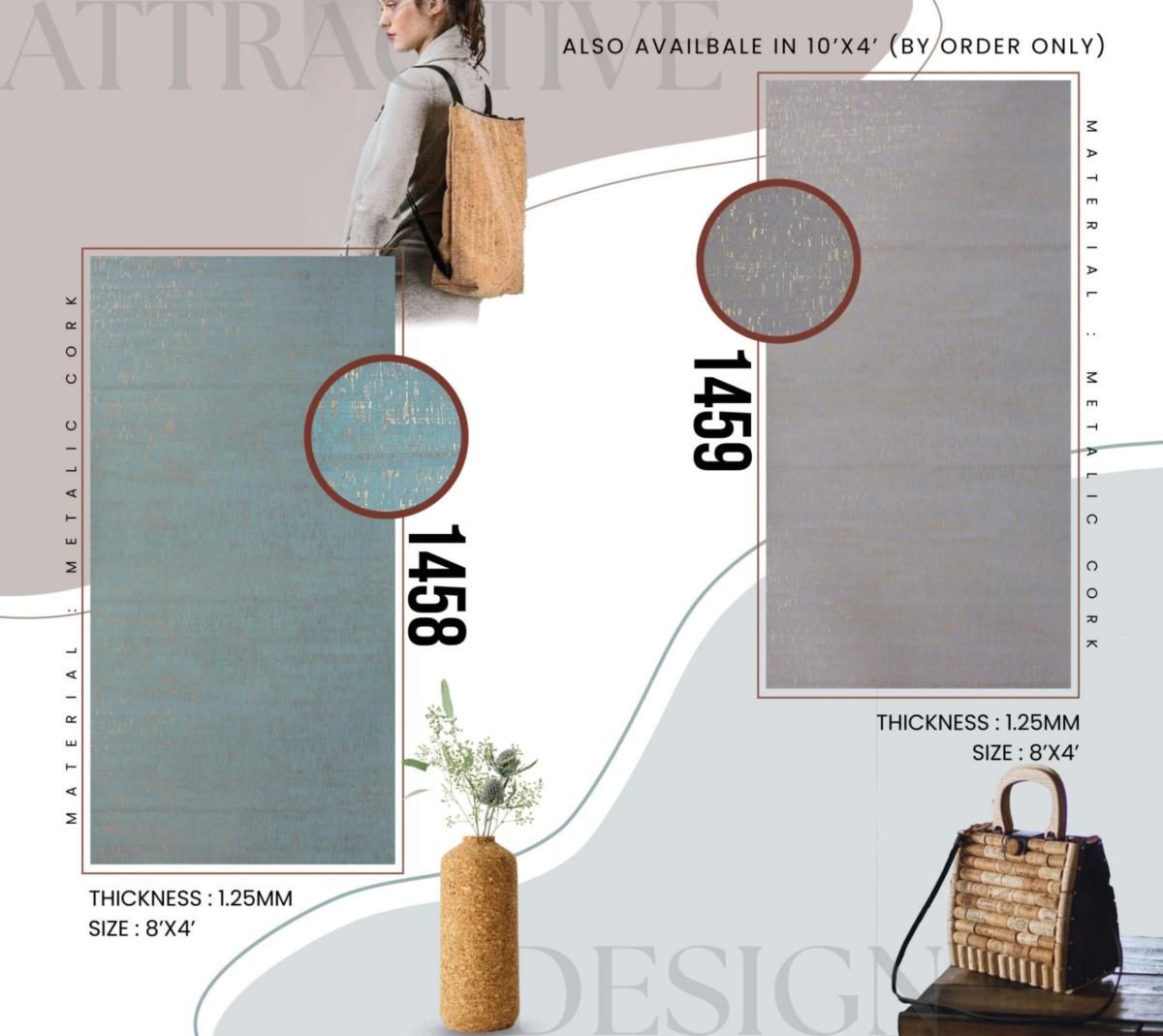 IS Sloan Metallic Cork Catalog Page