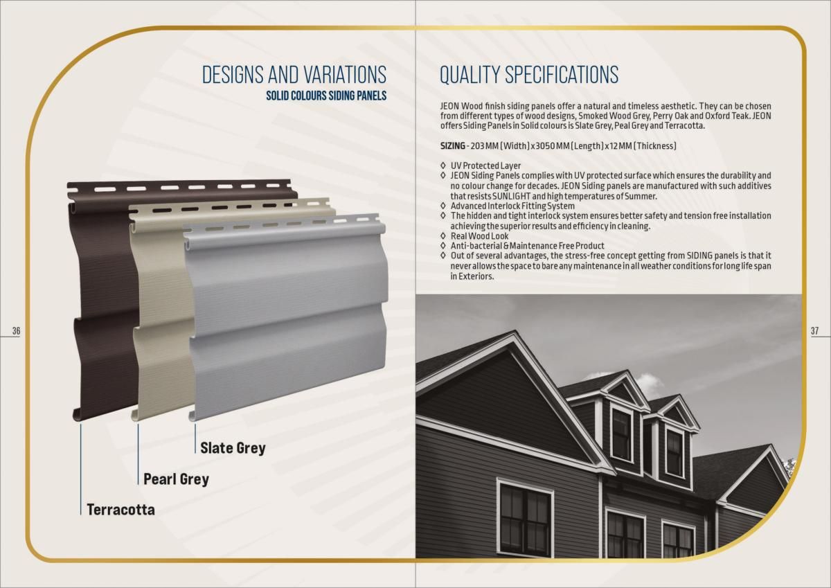 JEON PVC Soffit Catalog Page