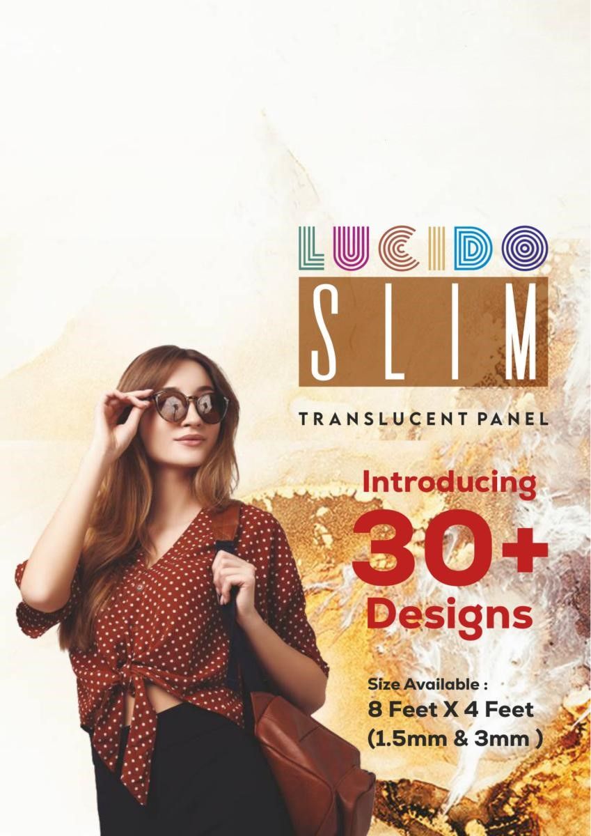 Lucido Slim Panels Catalog Page