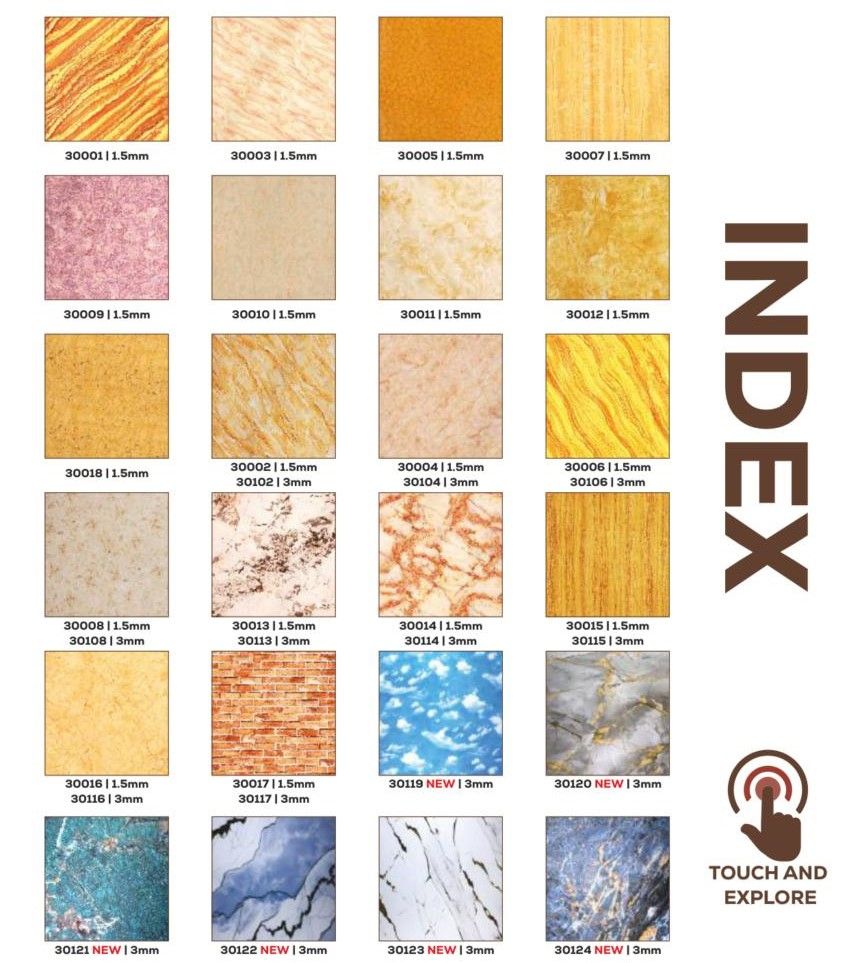 Lucido Slim Panels Catalog Page