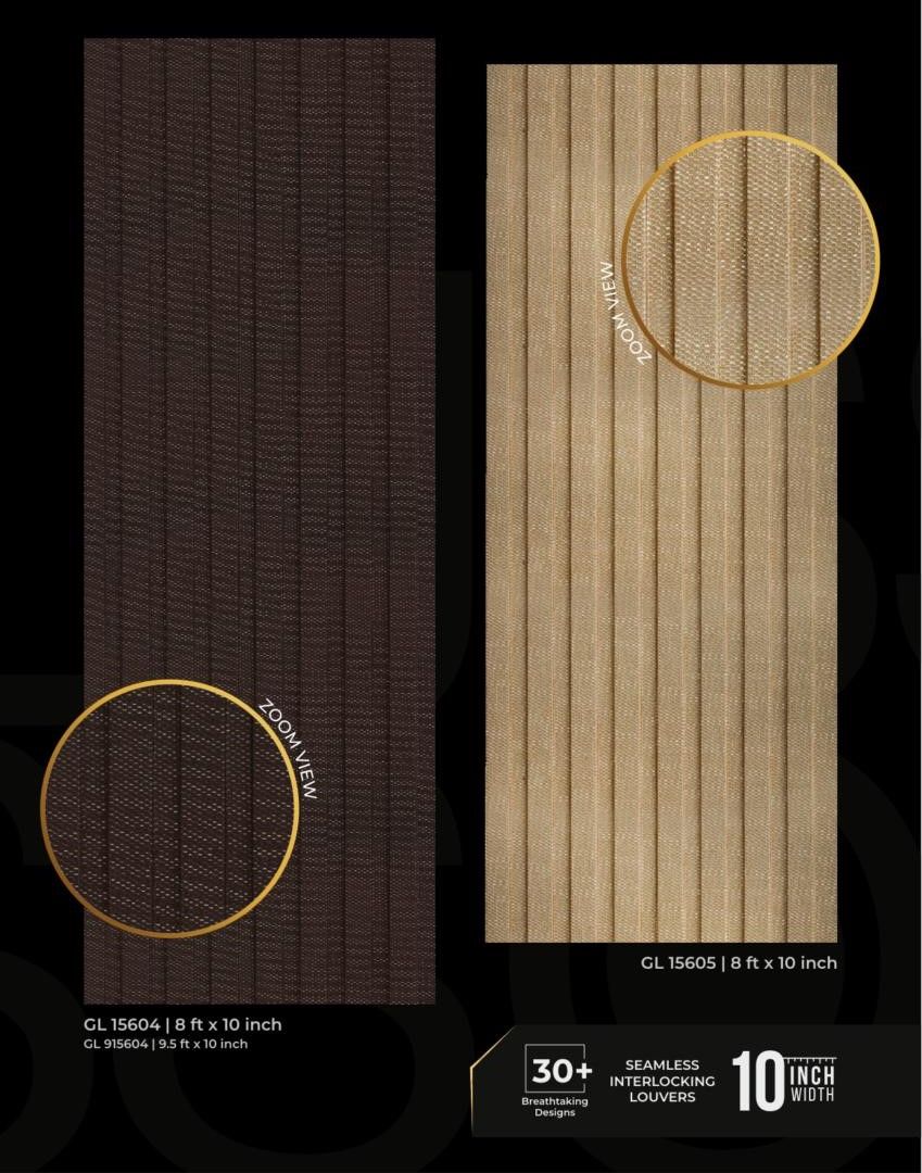 Lusso Bamboo Panels Catalog Page
