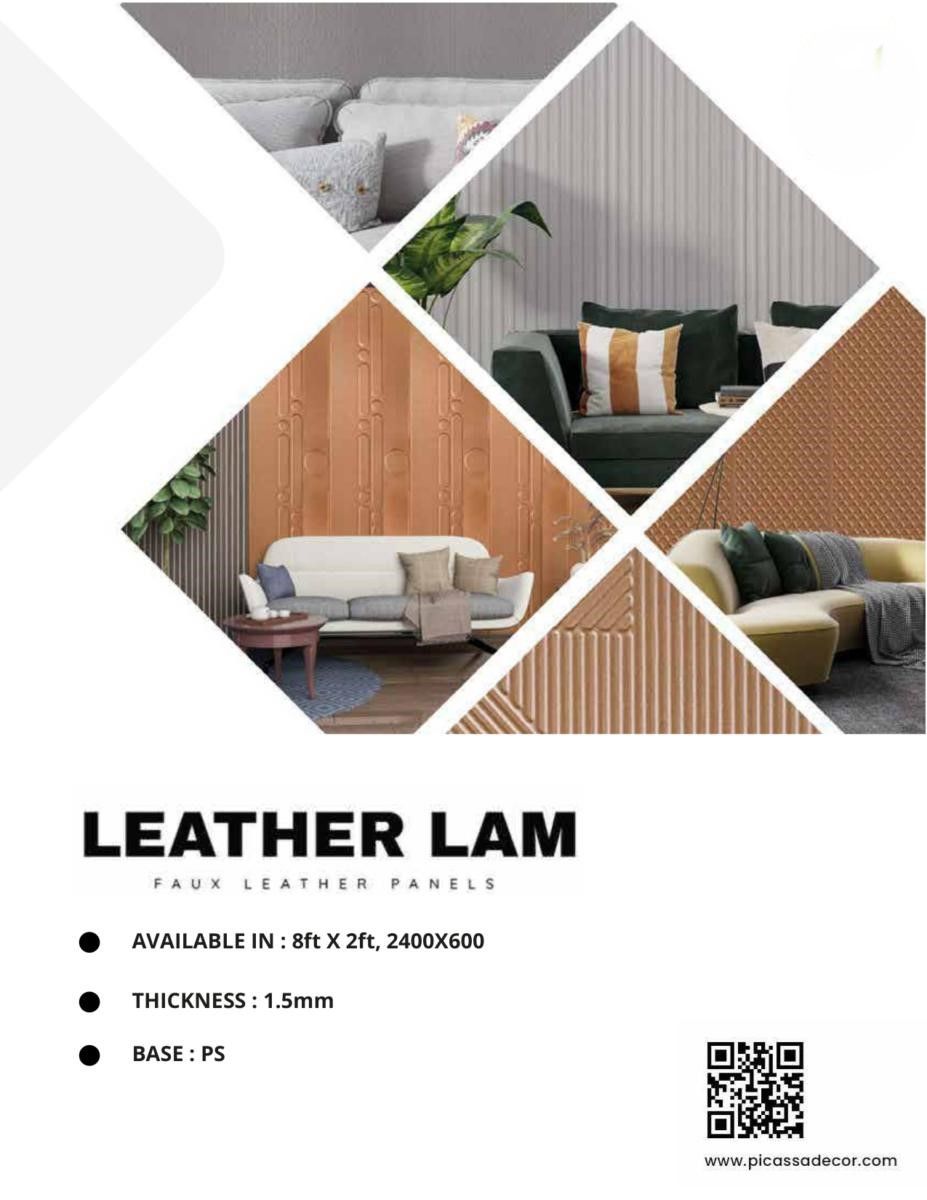 Picassa Leather Lam Catalog Page