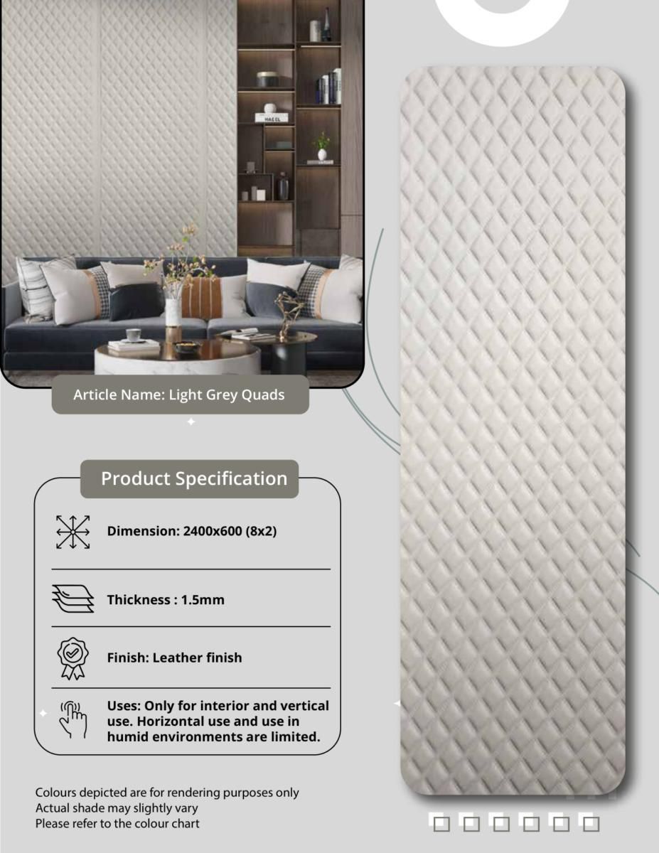 Picassa Leather Lam Catalog Page